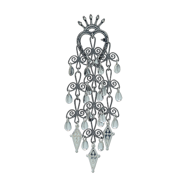 Sølje, oksidert sølv